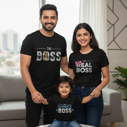 The Boss Family Combo - Kid Boy(0-4 years)